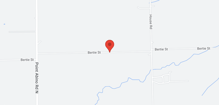 map of 4540 BERTIE Road